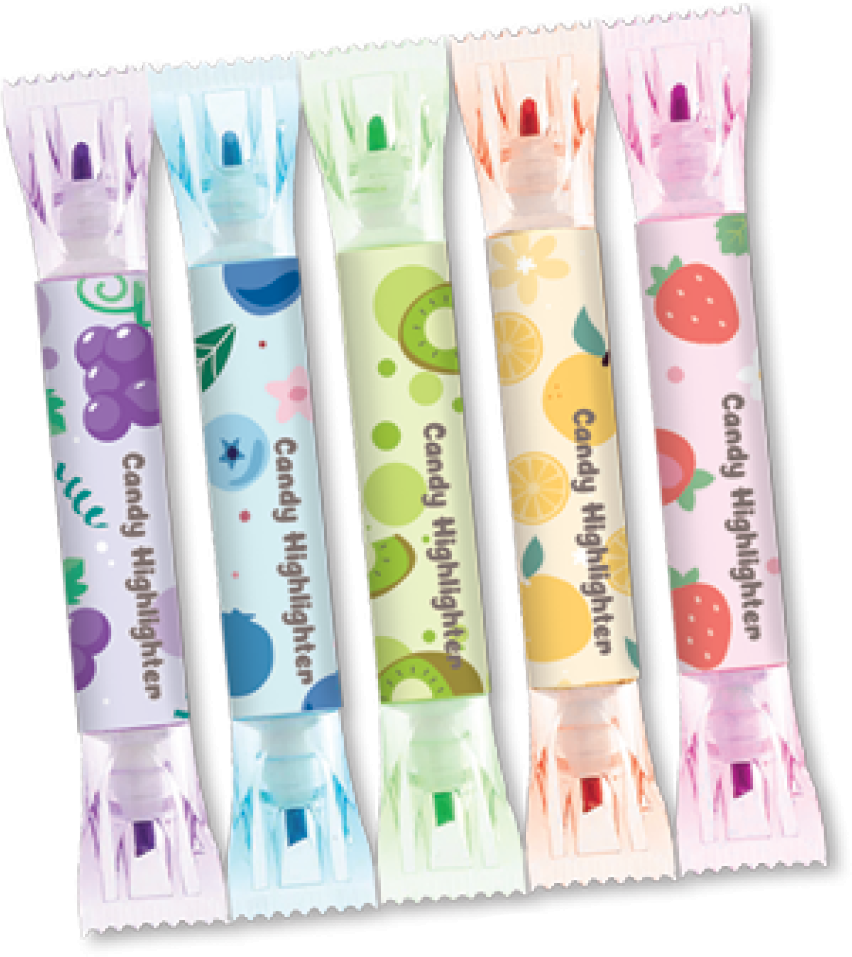 Hot Focus Scented Dual Fun Highlighter & Sticky Note Pack - 333 Hot Focus Scented Dual Fun Highlighter & Sticky Note Pack - 333