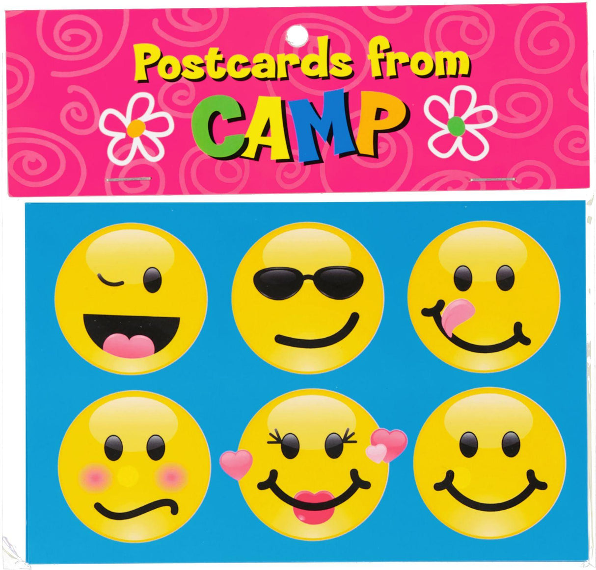 Bunk Junk Smile Camp Postcard - BJ683 Bunk Junk Smile Camp Postcard - BJ683