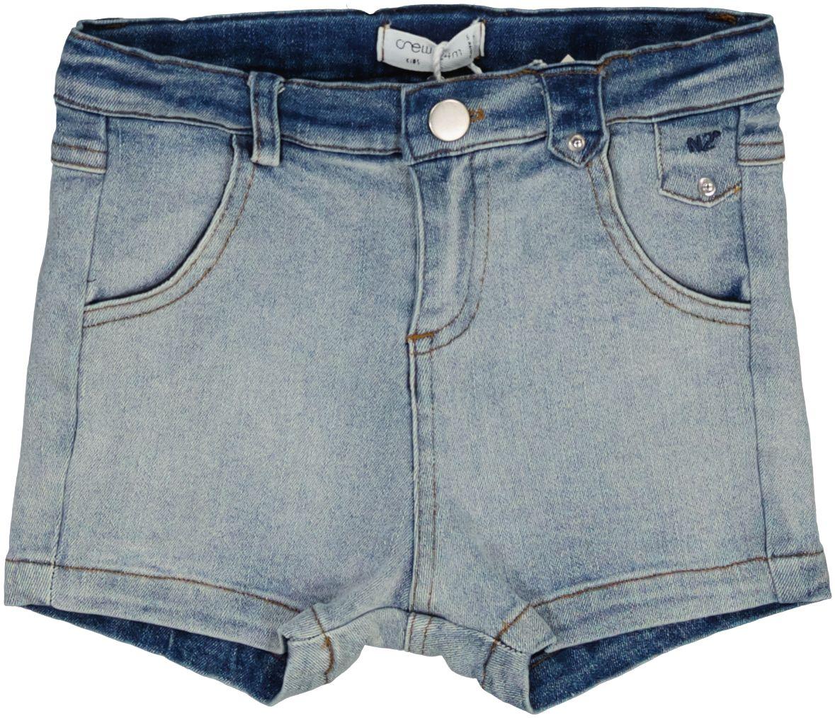 Crew Kids Boys Denim Two-Tone Shorts - AL2902 Crew Kids Boys Denim Two-Tone Shorts - AL2902