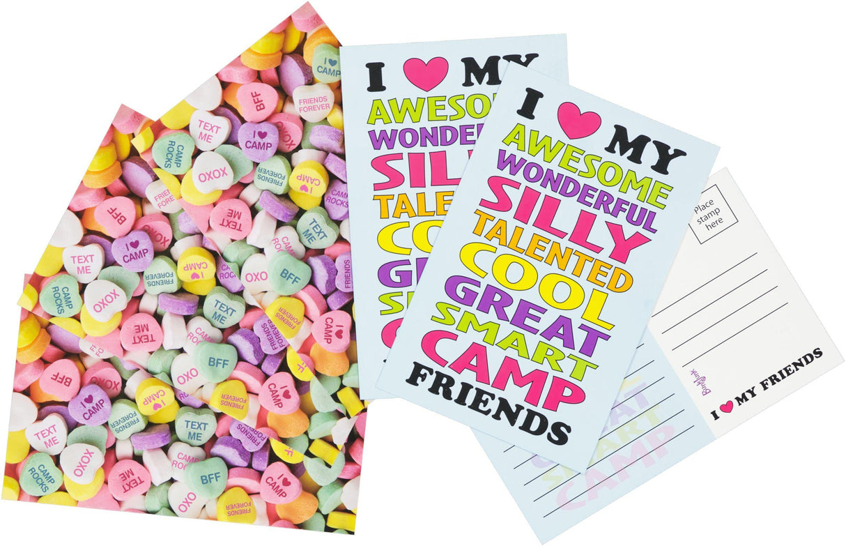 Bunk Junk Friends Postcard - BJ525 Bunk Junk Friends Postcard - BJ525