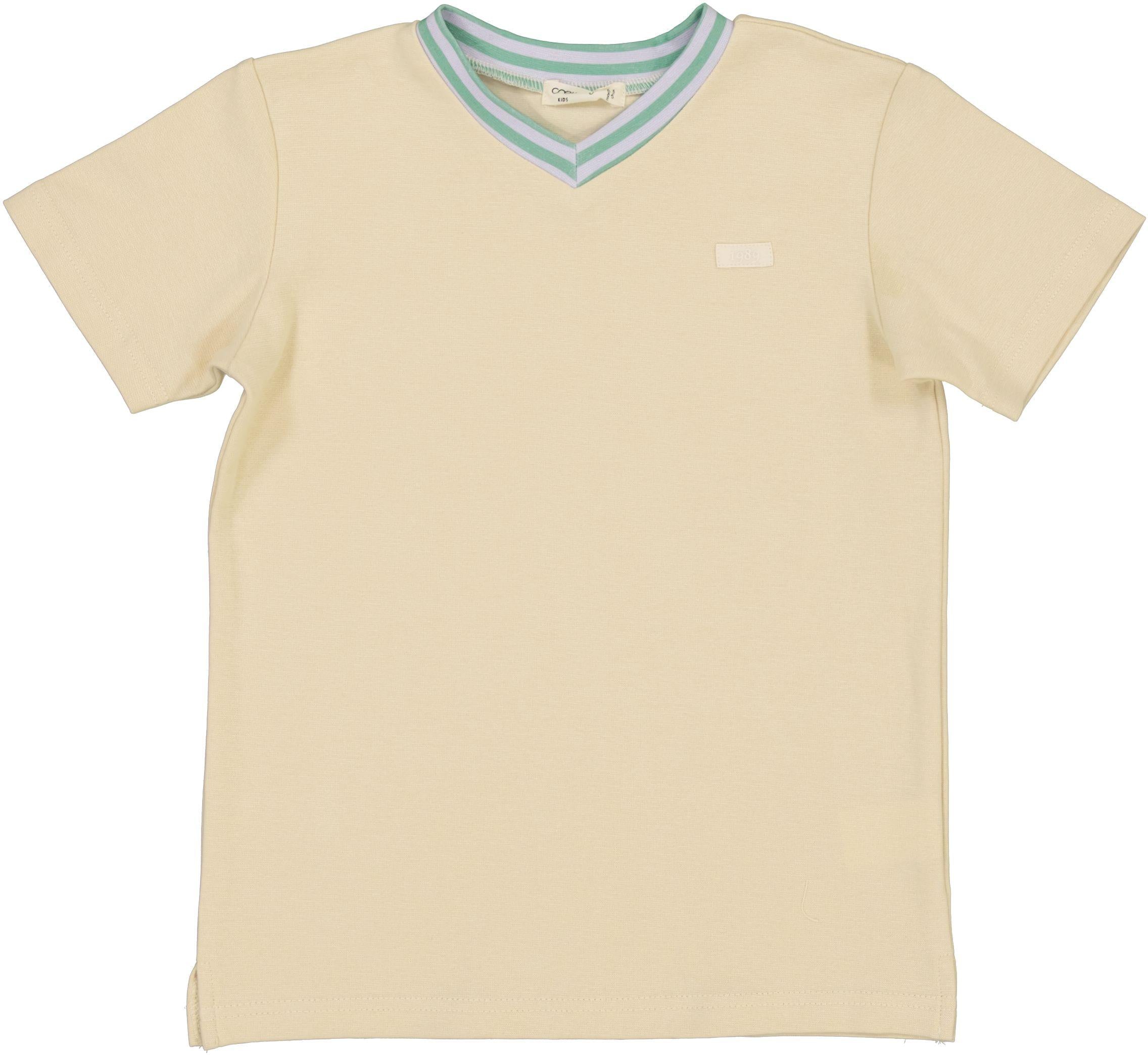 Tシャツ・カットソー COOR Townslop Low Cut Long Sleeve 5JH871 Crew Kids Boys Color Block Rib Short Sleeve T-shirt - AL2964