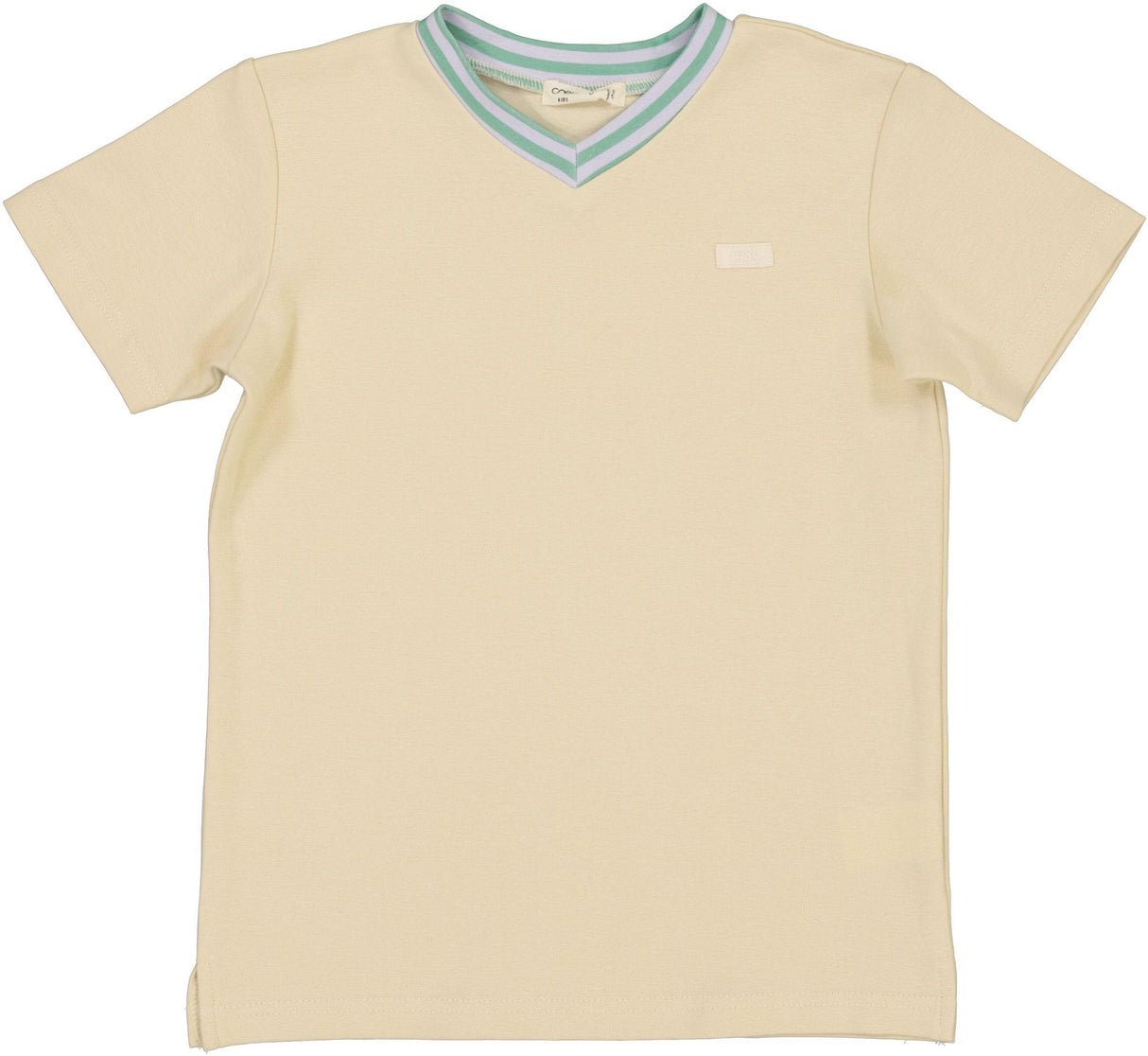 Crew Kids Boys Color Block Rib Short Sleeve T-shirt - AL2964 Crew Kids Boys Color Block Rib Short Sleeve T-shirt - AL2964