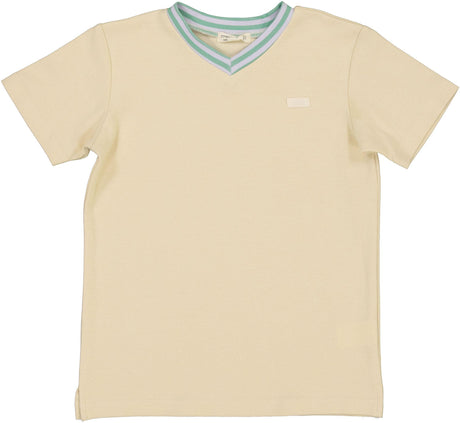 Crew Kids Boys Color Block Rib Short Sleeve T-shirt - AL2964 Crew Kids Boys Color Block Rib Short Sleeve T-shirt - AL2964