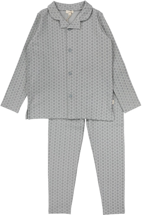 Lil Legs Loungewear Collection Boys Girls Grandpa Cotton Pajamas - LGLS Lil Legs Loungewear Collection Boys Girls Grandpa Cotton Pajamas - LGLS