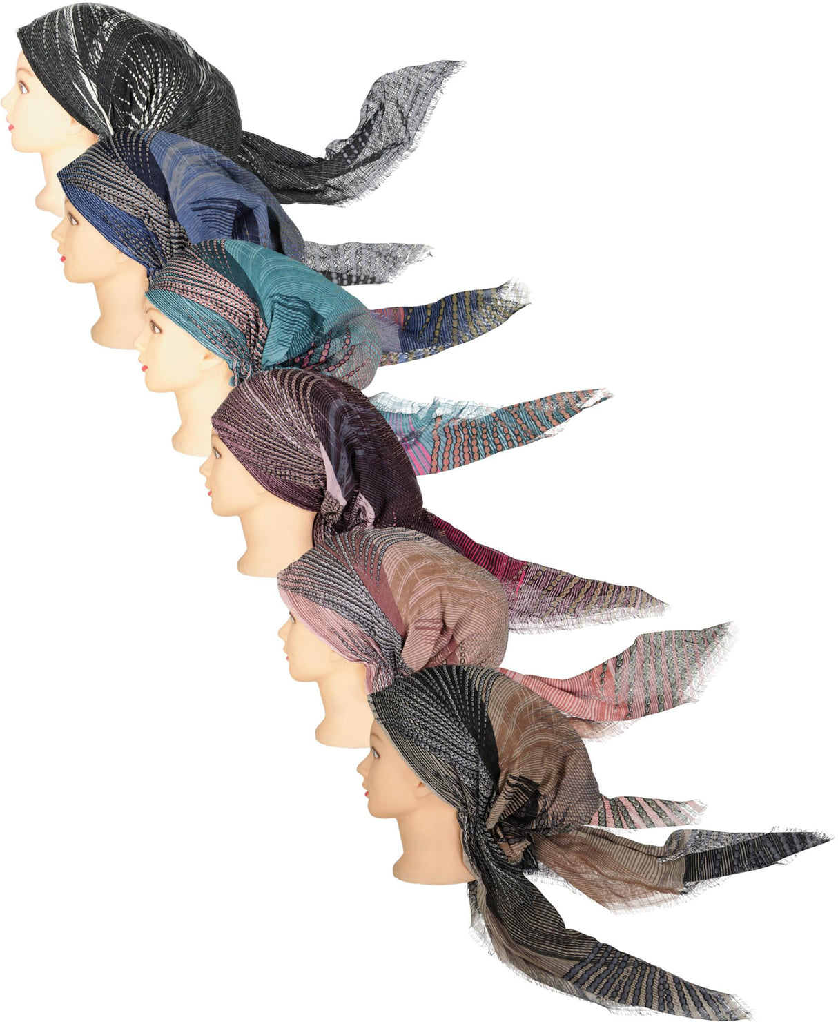 Lizi Palm Leaf Pre-tied Tichel Lizi Palm Leaf Pre-tied Tichel