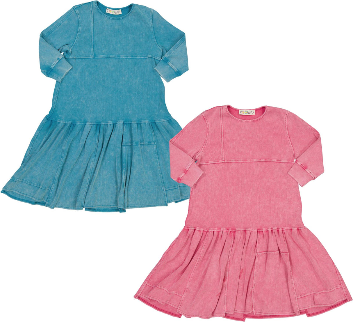 Teela Girls Mineral Wash Dress - 22-110 Teela Girls Mineral Wash Dress - 22-110