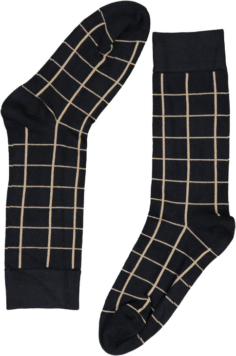 Florence Mens Modal Colored Plaid Socks - 225