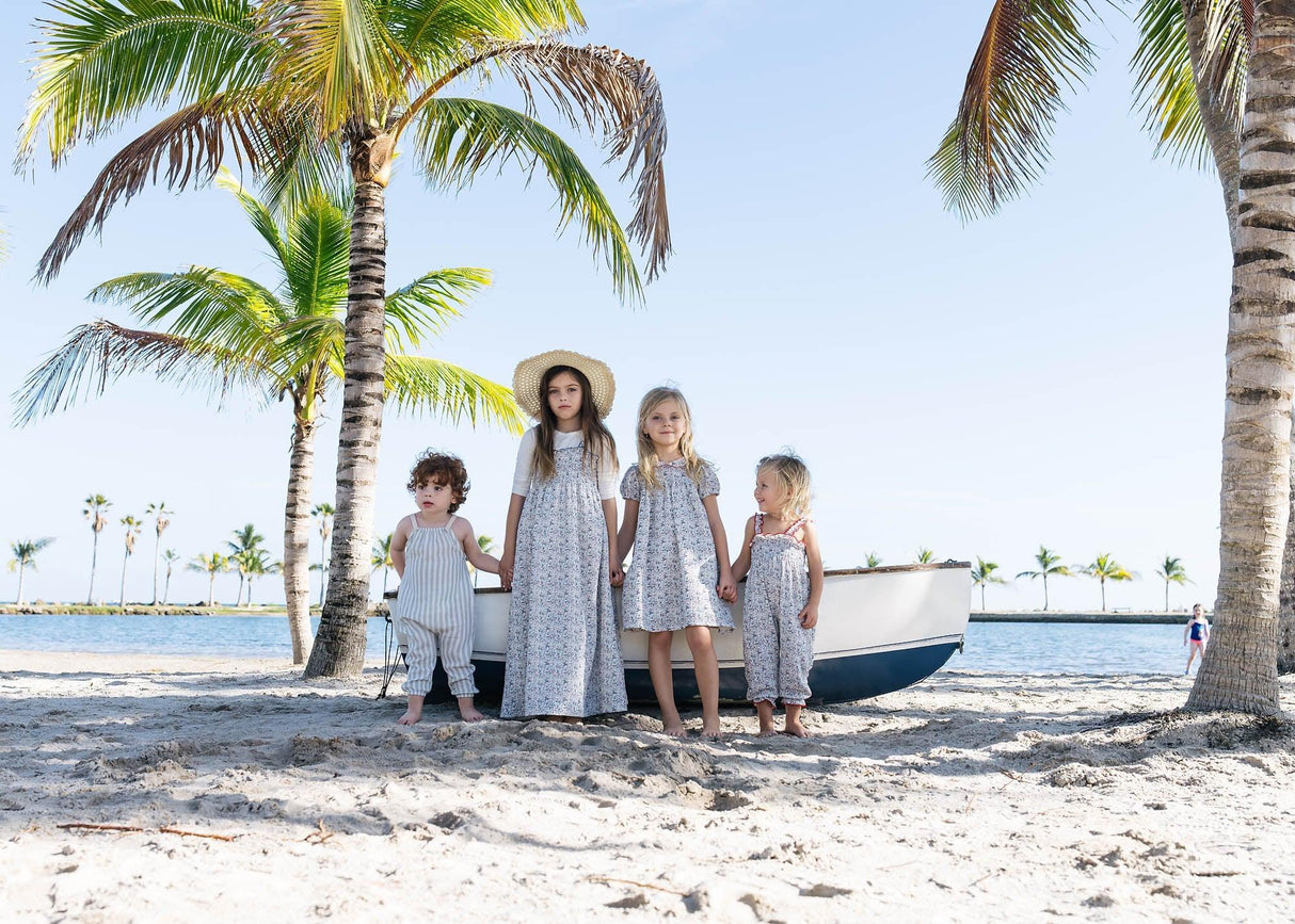 Lil Legs Loungewear Collection Girls Floral Short Sleeve Dress - FD Lil Legs Loungewear Collection Girls Floral Short Sleeve Dress - FD