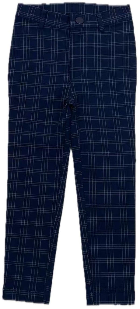 Navy Windowpane Navy Windowpane