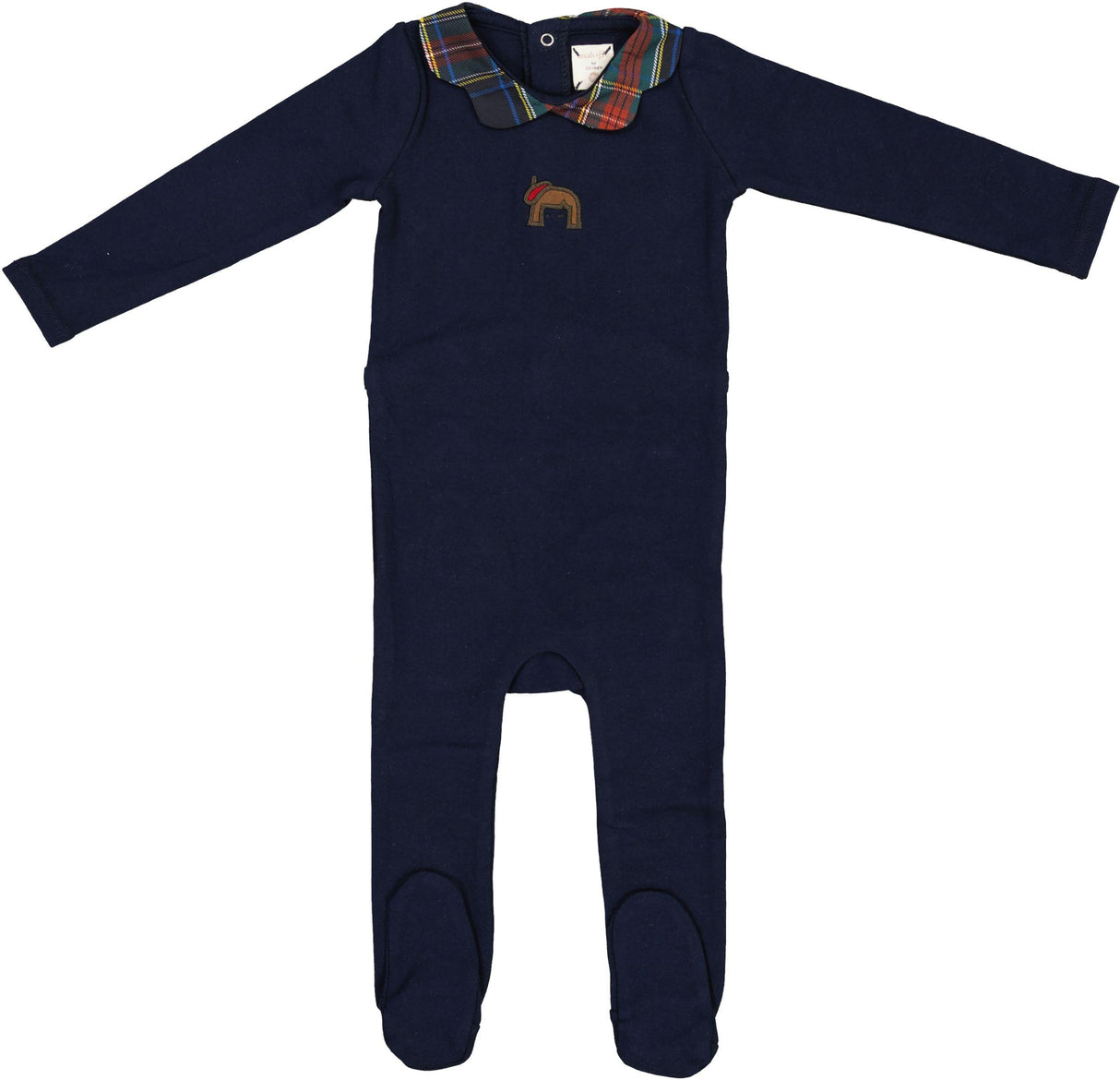 Analogie by Lil Legs Plaid Collection Baby Girls Cotton Footie - PBFT Analogie by Lil Legs Plaid Collection Baby Girls Cotton Footie - PBFT