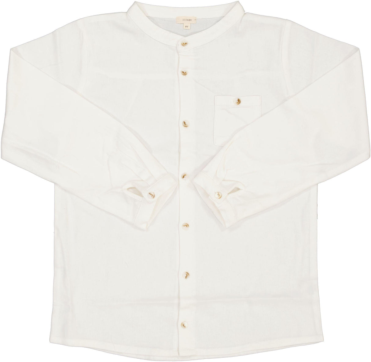 Lil Legs Basic Collection Boys Long Sleeve Mandarin Collar Dress Shirt - DMCS Lil Legs Basic Collection Boys Long Sleeve Mandarin Collar Dress Shirt - DMCS