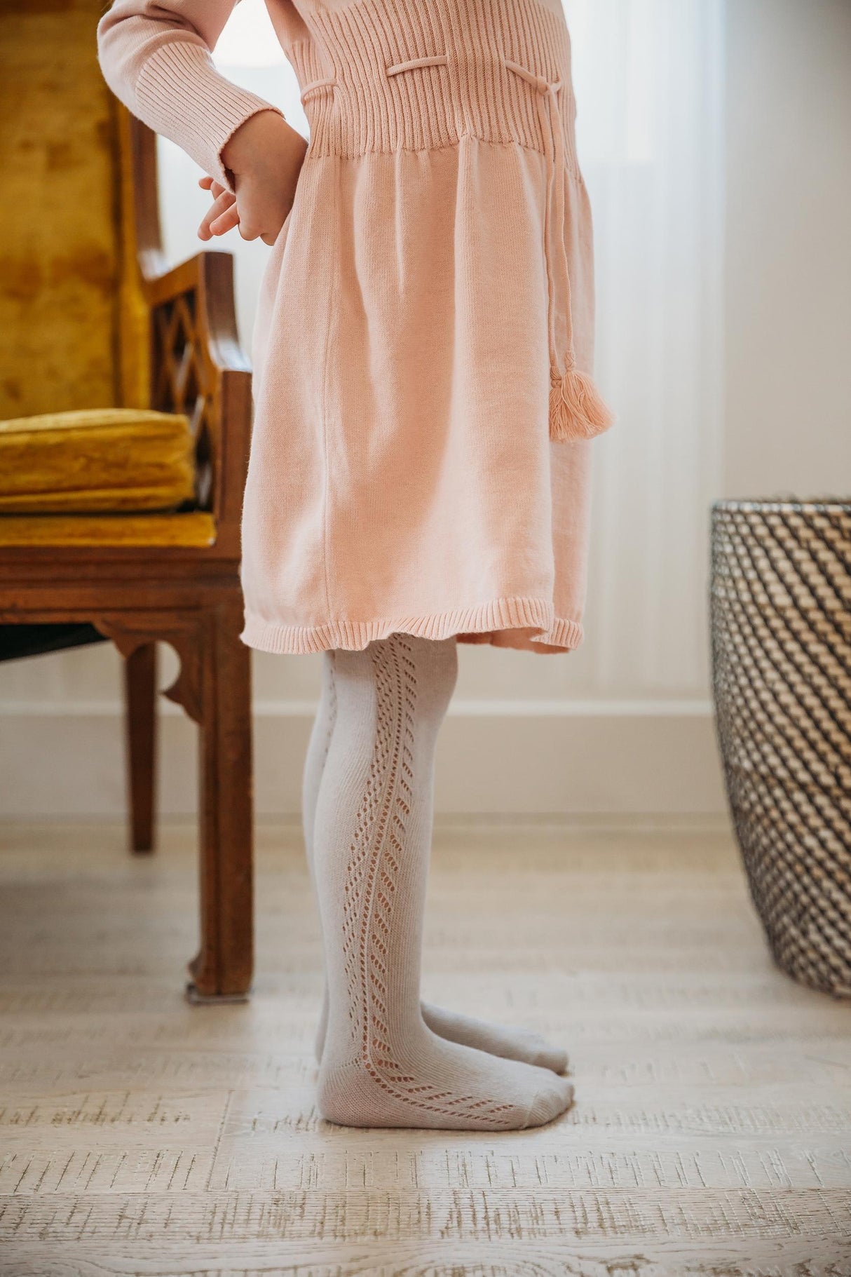 JRP Girls Crochet Cotton Tights - TCRO JRP Girls Crochet Cotton Tights - TCRO