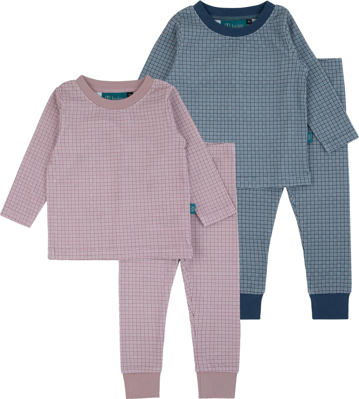 LayLay Boys Girls Cotton Weave Print Pajamas - S26-152 LayLay Boys Girls Cotton Weave Print Pajamas - S26-152
