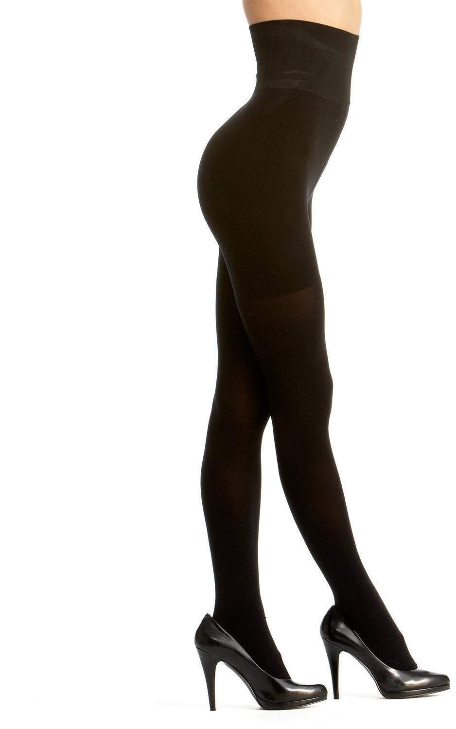 Killerfigure by Memoi Womens High Waisted Shaper 80 Denier Tights - MST-900 Killerfigure by Memoi Womens High Waisted Shaper 80 Denier Tights - MST-900