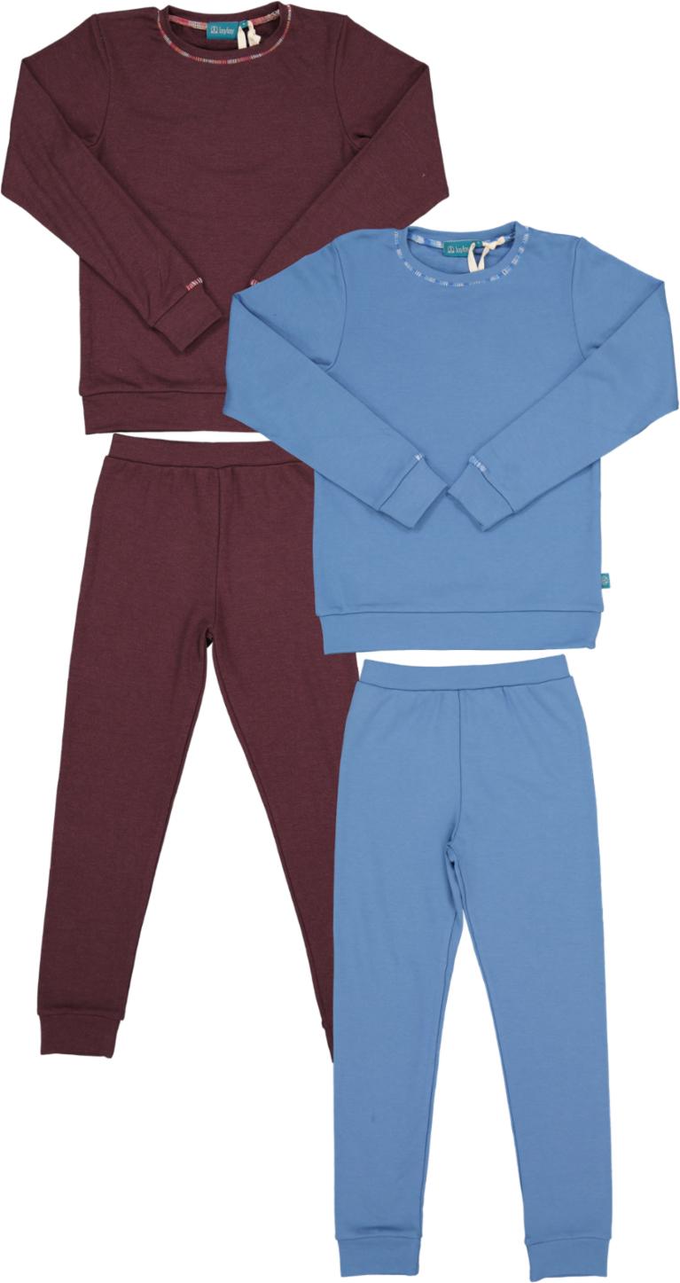 LayLay Boys Girls Ombre Stitching Cotton Pajamas - W25-141JS LayLay Boys Girls Ombre Stitching Cotton Pajamas - W25-141JS