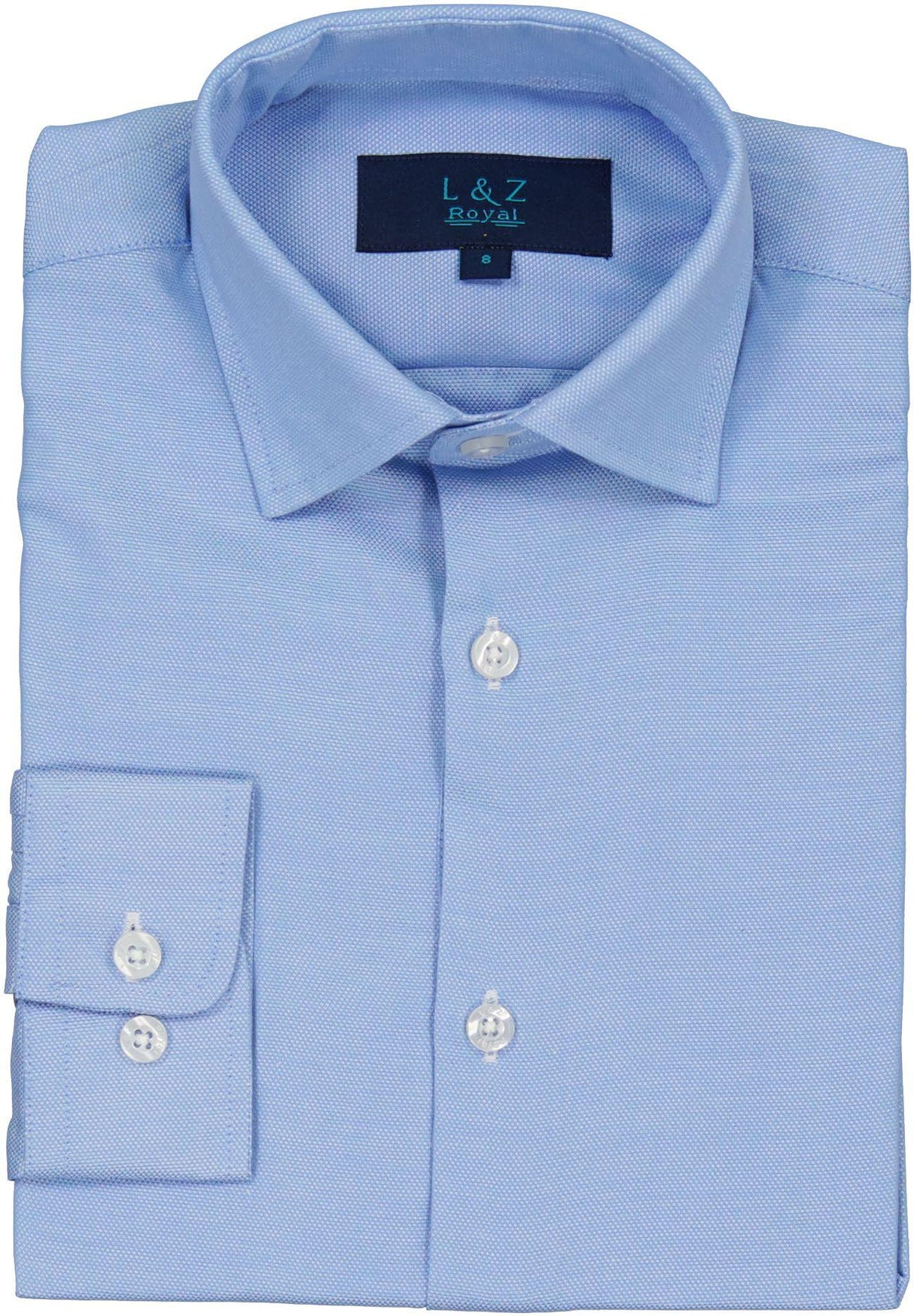 L & Z Royal Boys Long Sleeve Dress Shirt - 50020 L & Z Royal Boys Long Sleeve Dress Shirt - 50020