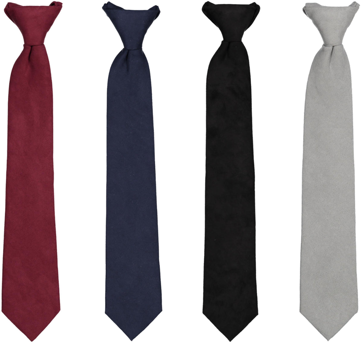 Joseph Lee Boys Suede Necktie - JL04N Joseph Lee Boys Suede Necktie - JL04N