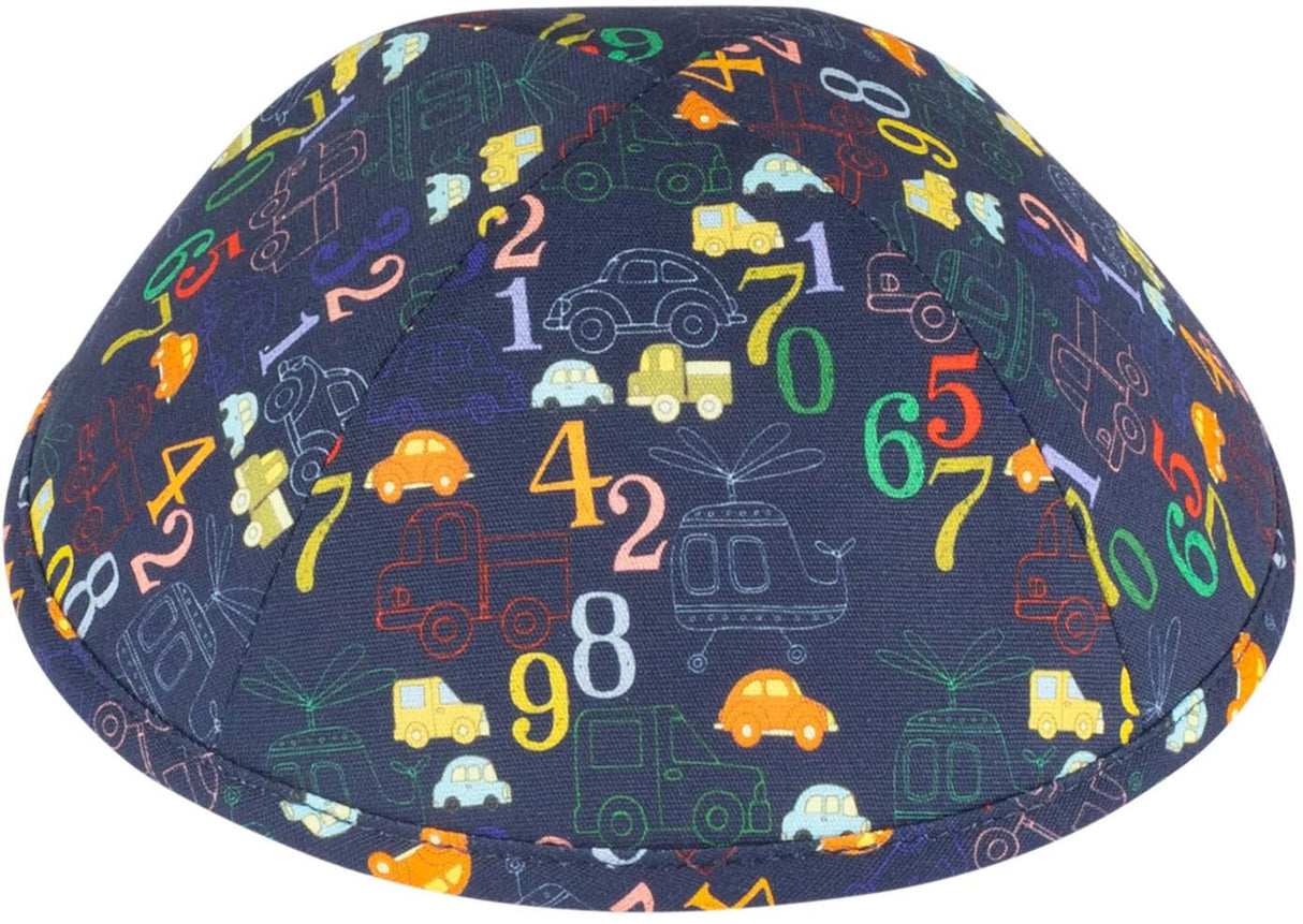 iKippah Boys Number Vehicles Yarmulka iKippah Boys Number Vehicles Yarmulka