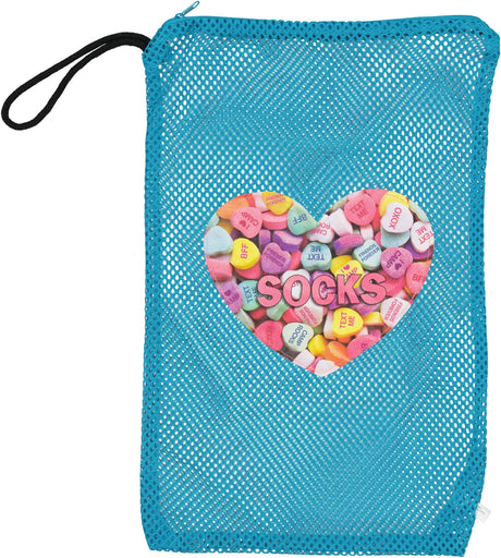 Bunk Junk Hearts Sock Bag - BJ524