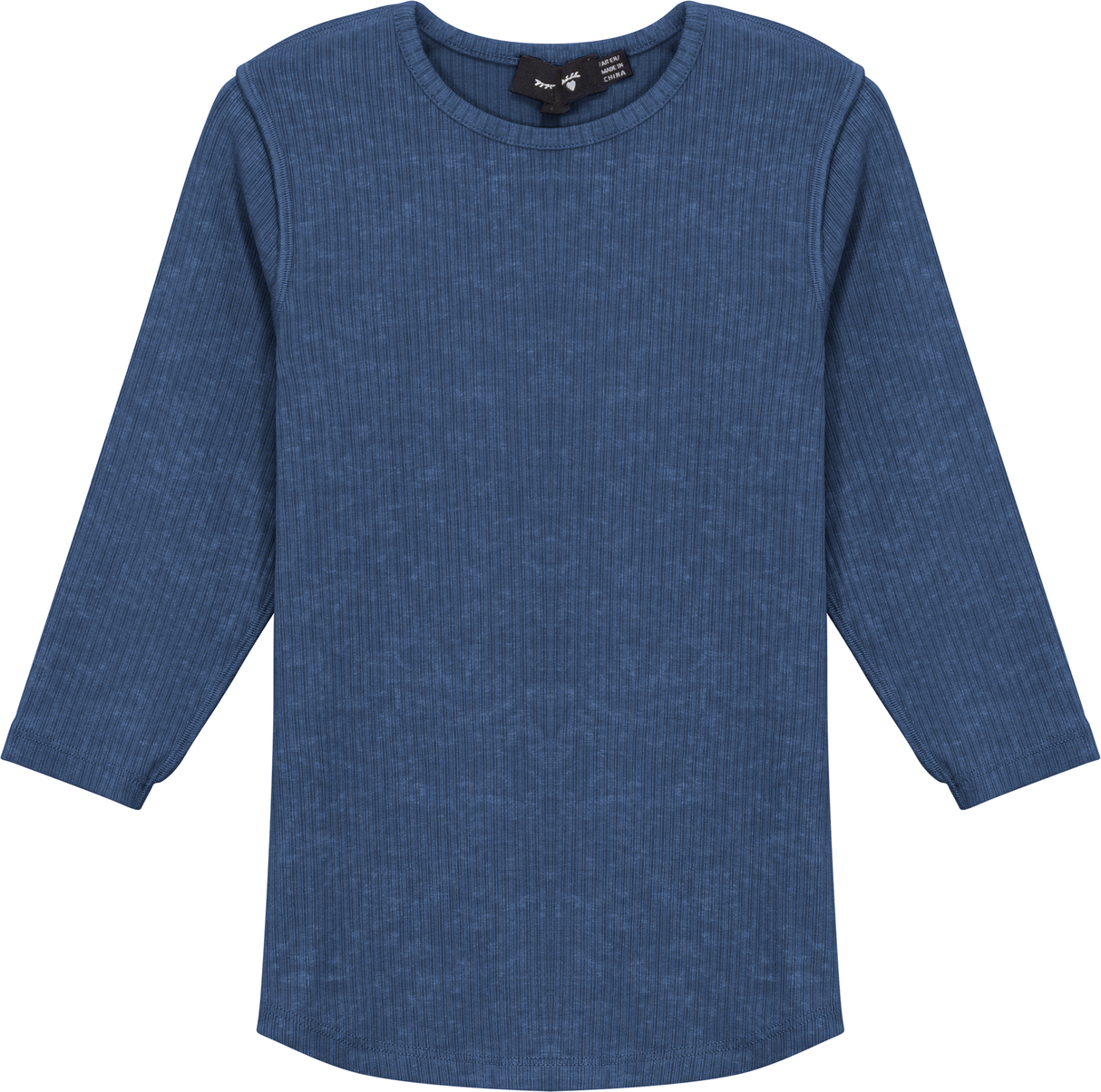 Peek-A-Boo Girls Teens Ribbed 3/4 Sleeve T-shirt - SB5CY2544 Peek-A-Boo Girls Teens Ribbed 3/4 Sleeve T-shirt - SB5CY2544