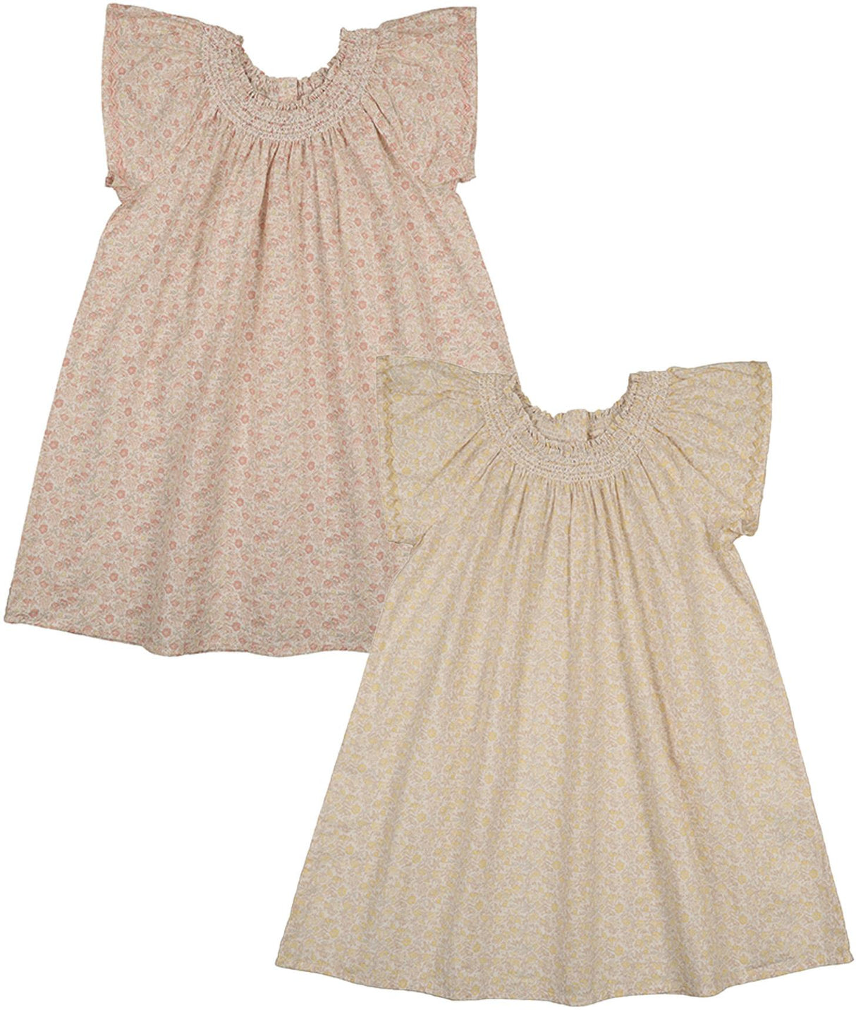 Analogie by Lil Legs Sunny Blossoms Collection Girls Flutter Short Sleeve Dress - SBFD Analogie by Lil Legs Sunny Blossoms Collection Girls Flutter Short Sleeve Dress - SBFD