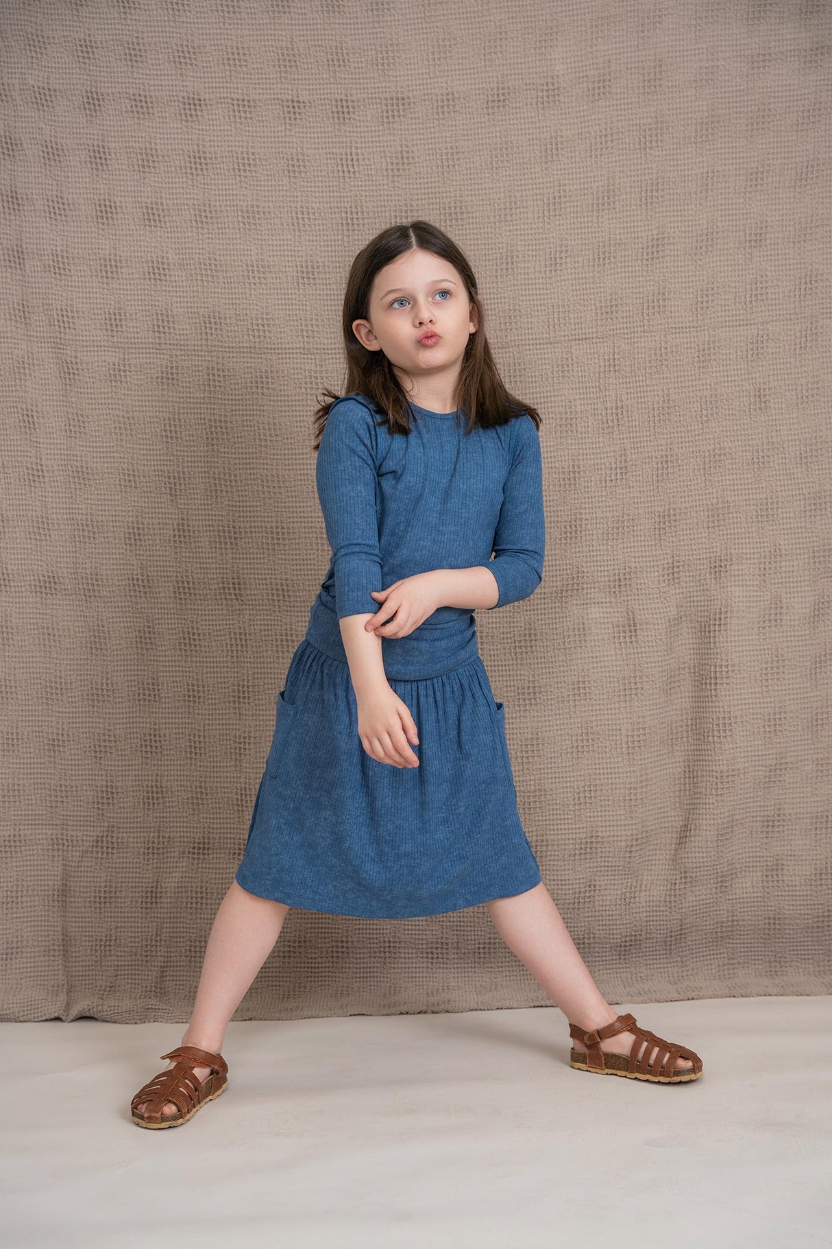 Peek-A-Boo Girls Teens Ribbed Skirt - SB5CY2544S Peek-A-Boo Girls Teens Ribbed Skirt - SB5CY2544S