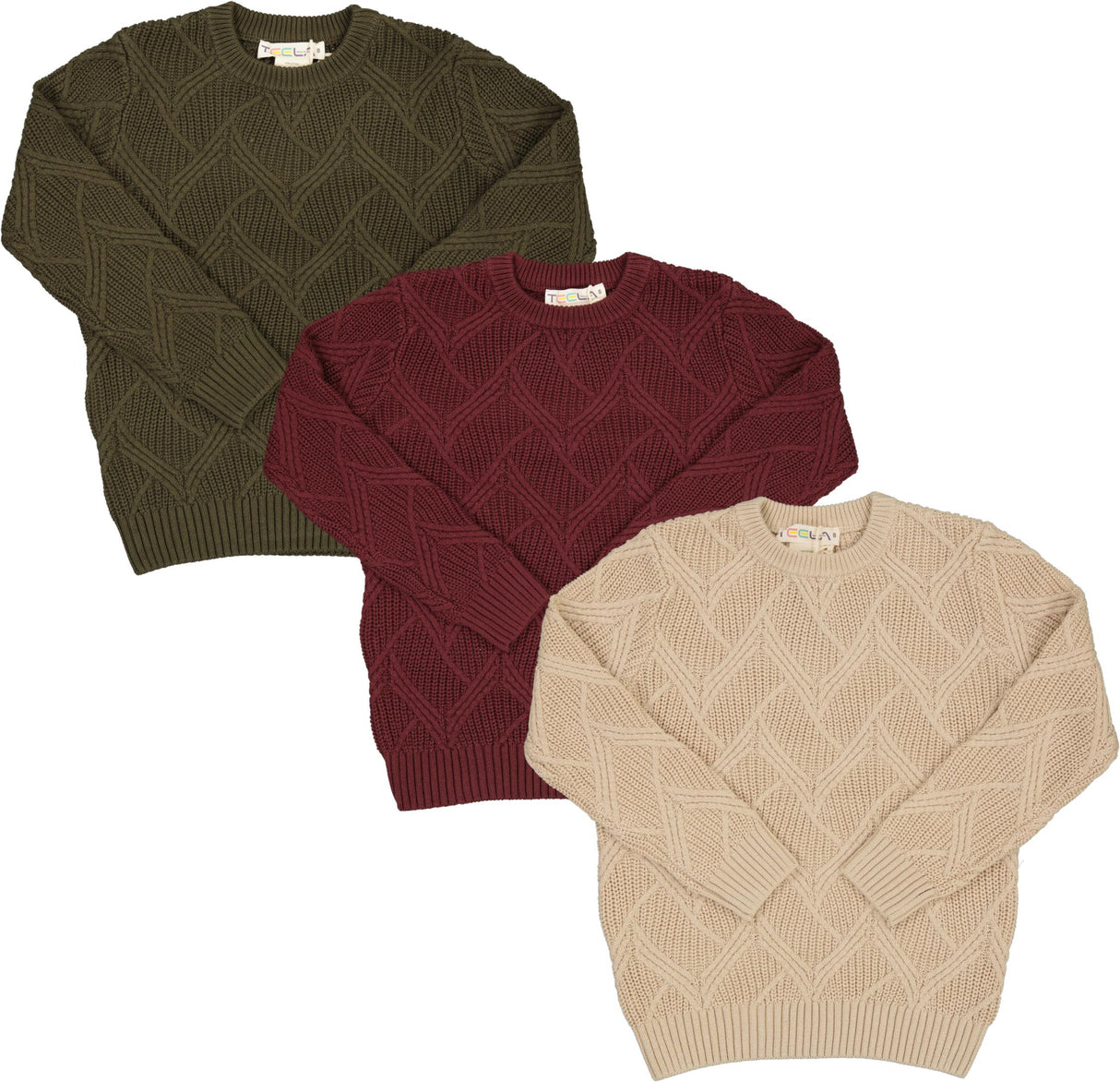 Teela Boys Geo Sweater - 21-252 Teela Boys Geo Sweater - 21-252