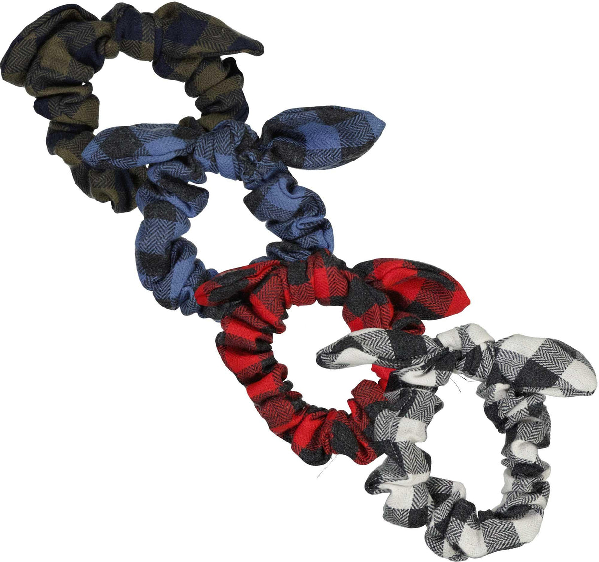 Keshet Gingham Scrunchy - SC28 Keshet Gingham Scrunchy - SC28