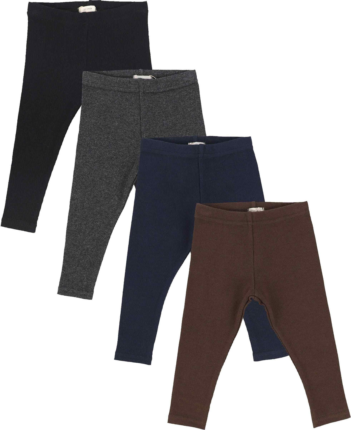 Lil Legs Ribbed Basic Collection Boys Girls Long Leggings - RL Lil Legs Ribbed Basic Collection Boys Girls Long Leggings - RL
