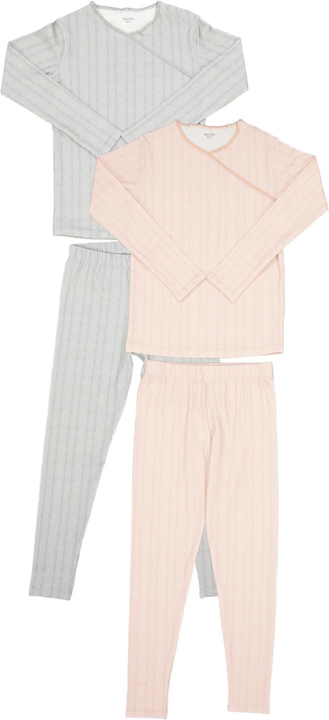 Bee & Dee Boys Girls Cable Stitch Wrap Cotton Pajamas - JCSWL Bee & Dee Boys Girls Cable Stitch Wrap Cotton Pajamas - JCSWL