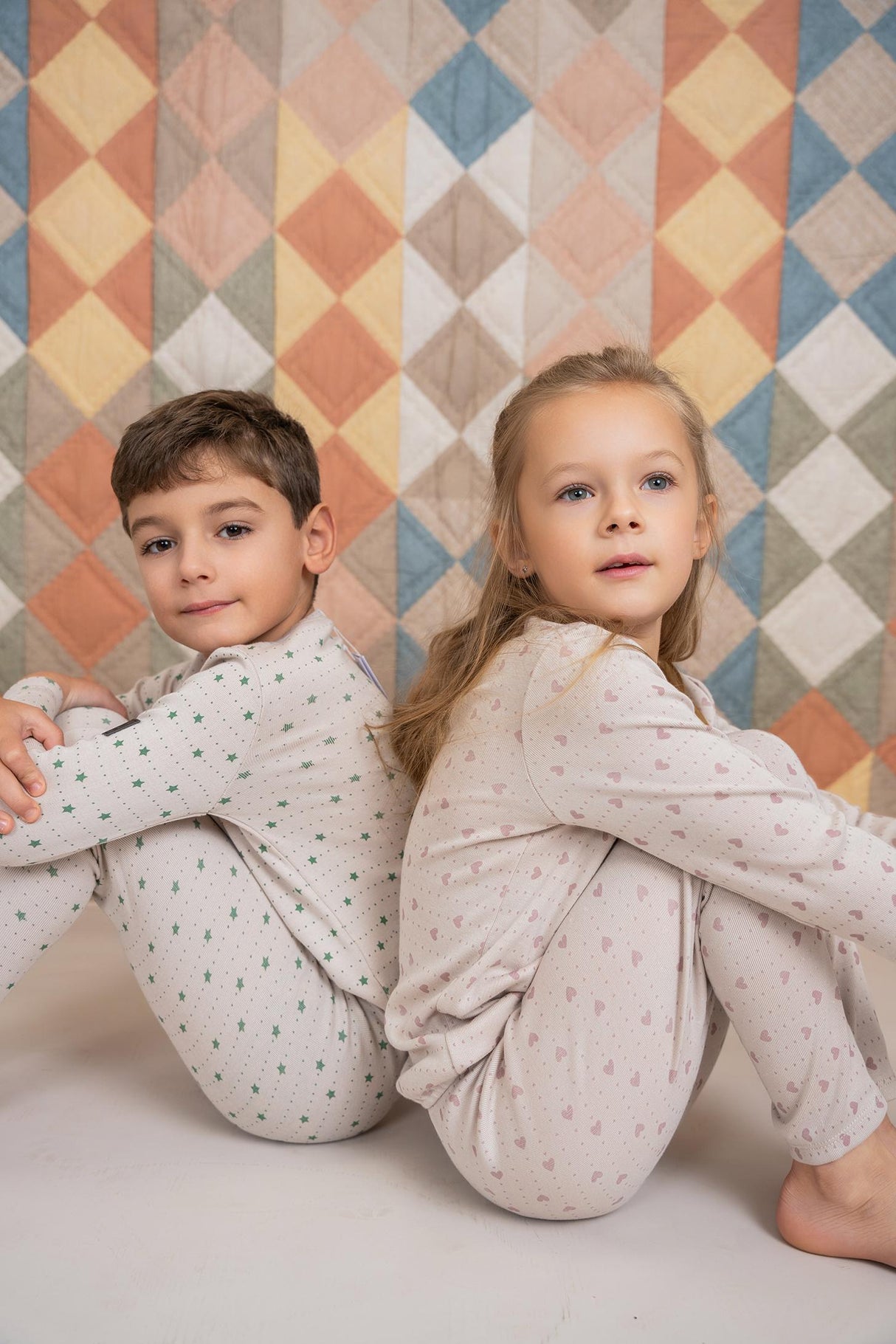 Whipped Cocoa Boys Girls Printed Modal Pajamas - SB5CY2566E Whipped Cocoa Boys Girls Printed Modal Pajamas - SB5CY2566E