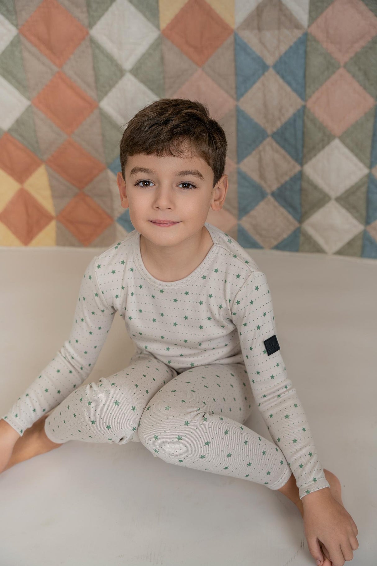 Whipped Cocoa Boys Girls Printed Modal Pajamas - SB5CY2566E Whipped Cocoa Boys Girls Printed Modal Pajamas - SB5CY2566E