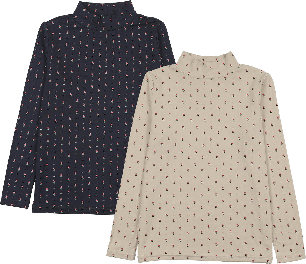 Analogie by Lil Legs Sweet Campaign Collection Girls Printed Mockneck - AF26T709 Analogie by Lil Legs Sweet Campaign Collection Girls Printed Mockneck - AF26T709