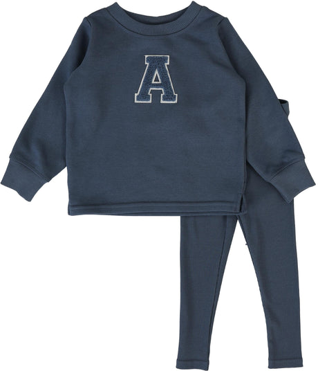 Analogie by Lil Legs Sherpa Collection Baby Boys Varsity Outfit - SVS Analogie by Lil Legs Sherpa Collection Baby Boys Varsity Outfit - SVS