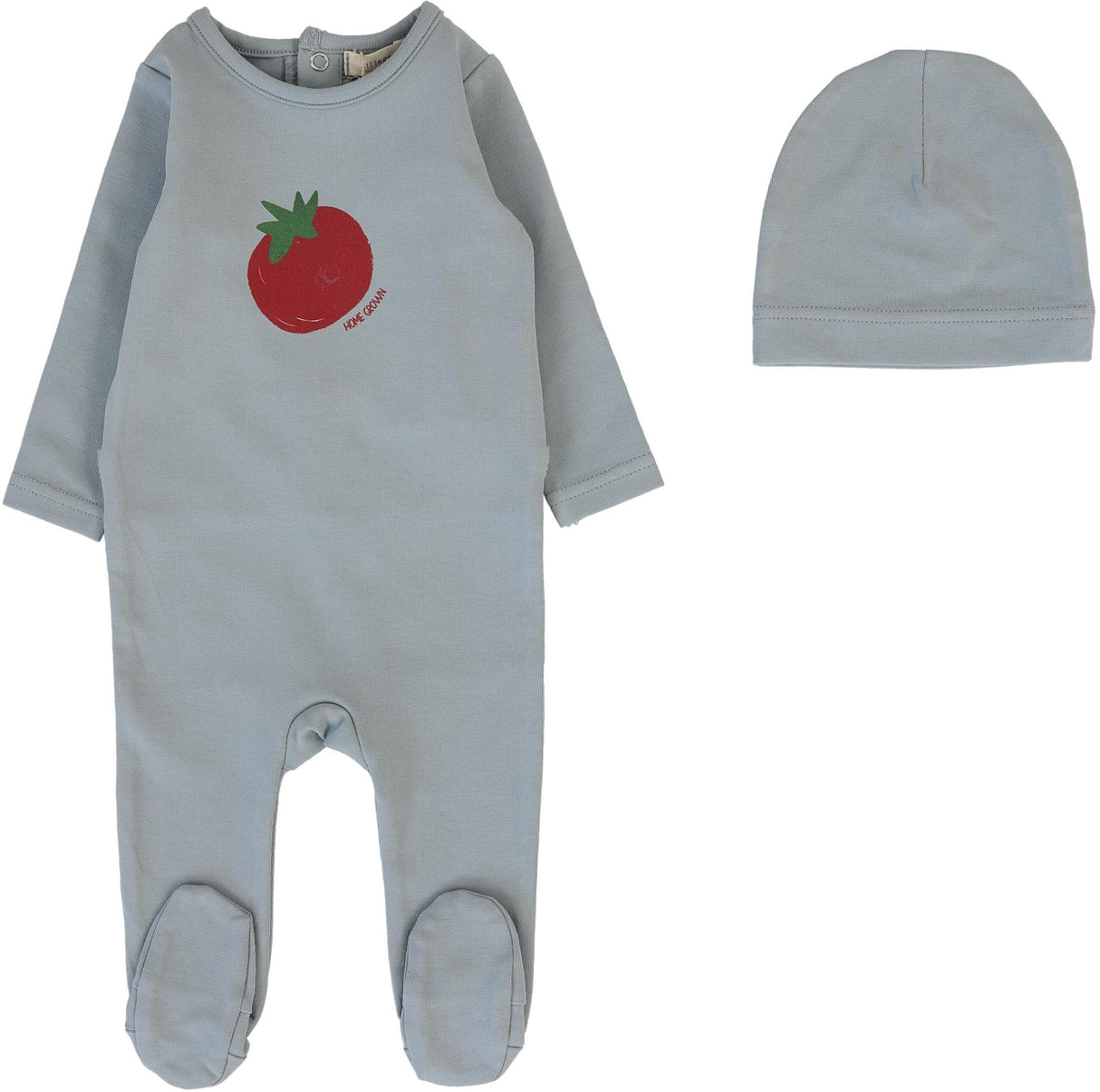 Analogie by Lil Legs Lil People Collection Baby Boys Tomato Cotton Footie - LPTFS Analogie by Lil Legs Lil People Collection Baby Boys Tomato Cotton Footie - LPTFS