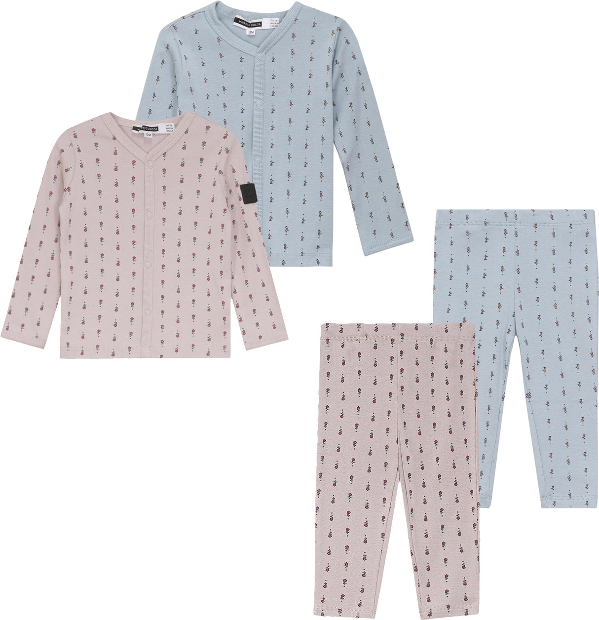 Whipped Cocoa Boys Girls Grandpa Style Modal Pajamas - SB5CY2627E Whipped Cocoa Boys Girls Grandpa Style Modal Pajamas - SB5CY2627E