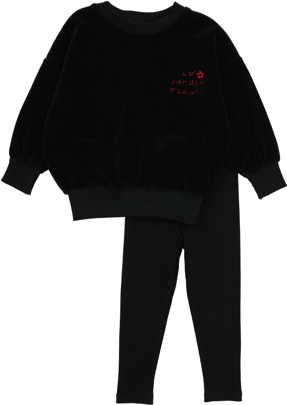 Analogie by Lil Legs Velour Collection Baby Girls Sweatshirt Outfit - GVSST Analogie by Lil Legs Velour Collection Baby Girls Sweatshirt Outfit - GVSST