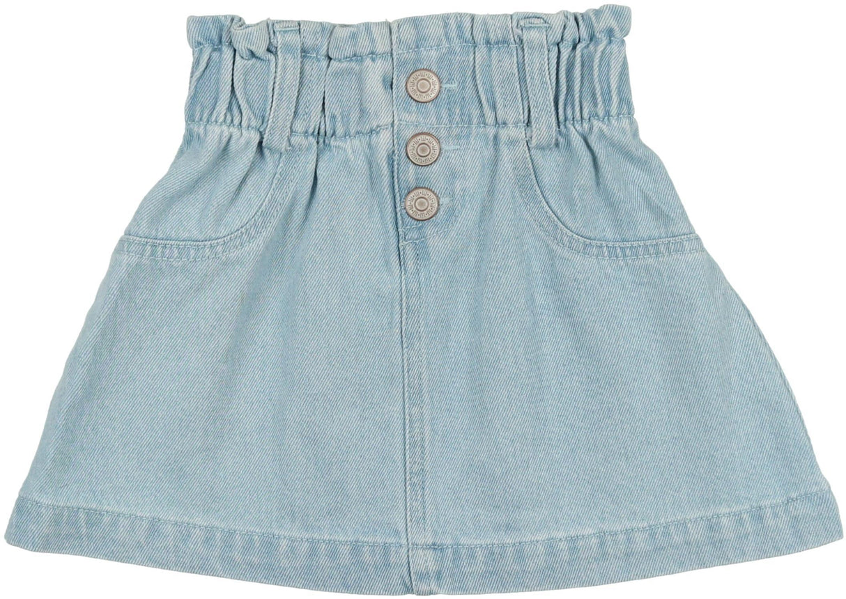 Analogie by Lil Legs Lightweight Denim Collection Girls Paperbag Skirt - PGSK Analogie by Lil Legs Lightweight Denim Collection Girls Paperbag Skirt - PGSK