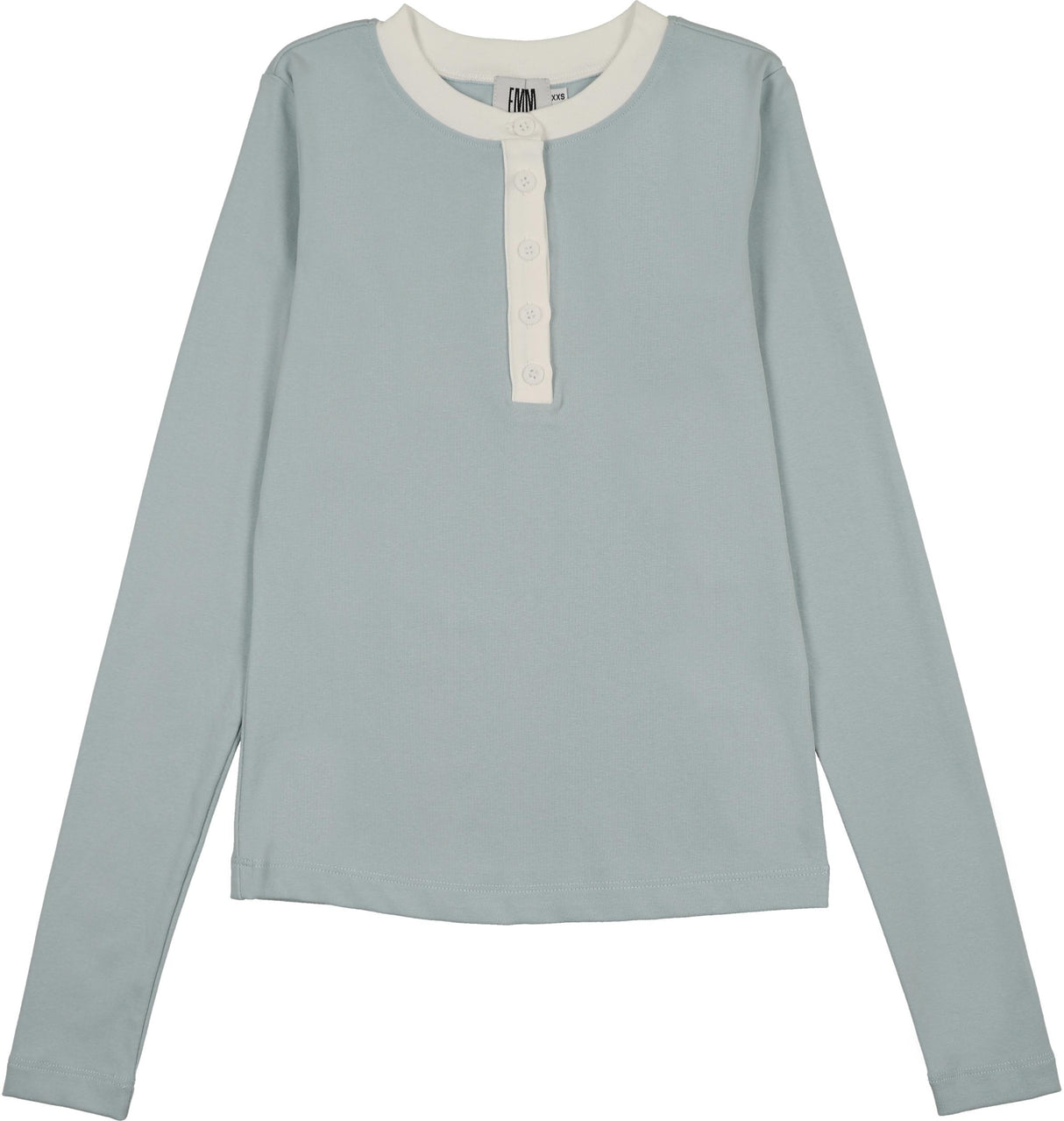 Teela Womens Teens Henley Long Sleeve T-shirt - 22-150 Teela Womens Teens Henley Long Sleeve T-shirt - 22-150