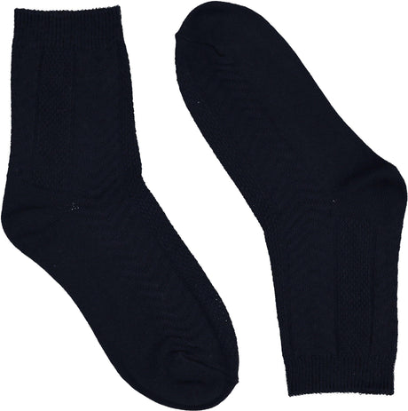 BlinQ Boys Knit Braided Dress Socks - 430