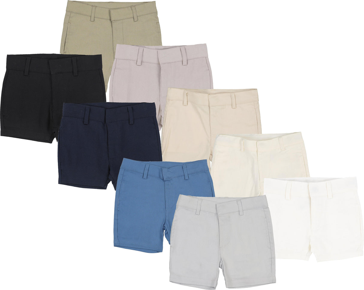 Analogie by Lil Legs Signature Collection Boys Linen Dress Shorts - BDS Analogie by Lil Legs Signature Collection Boys Linen Dress Shorts - BDS