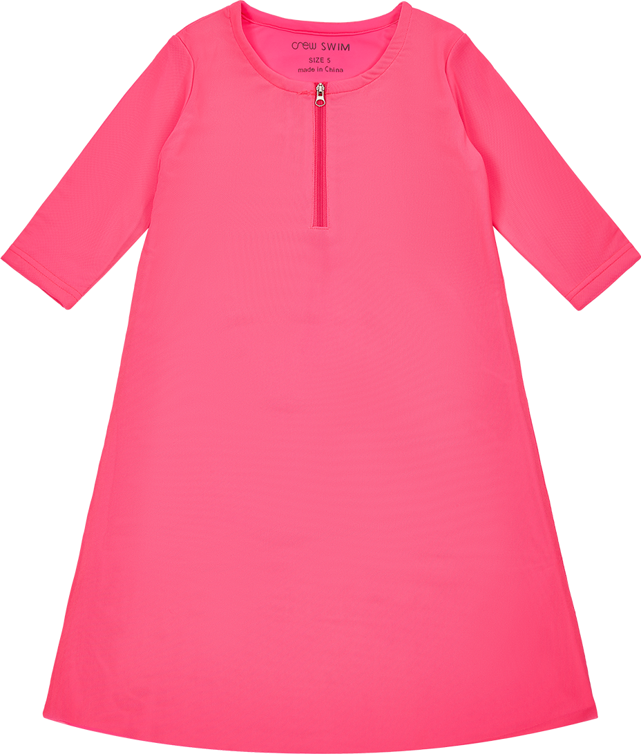 Crew Kids Girls Swim Dress - SG3151 Crew Kids Girls Swim Dress - SG3151