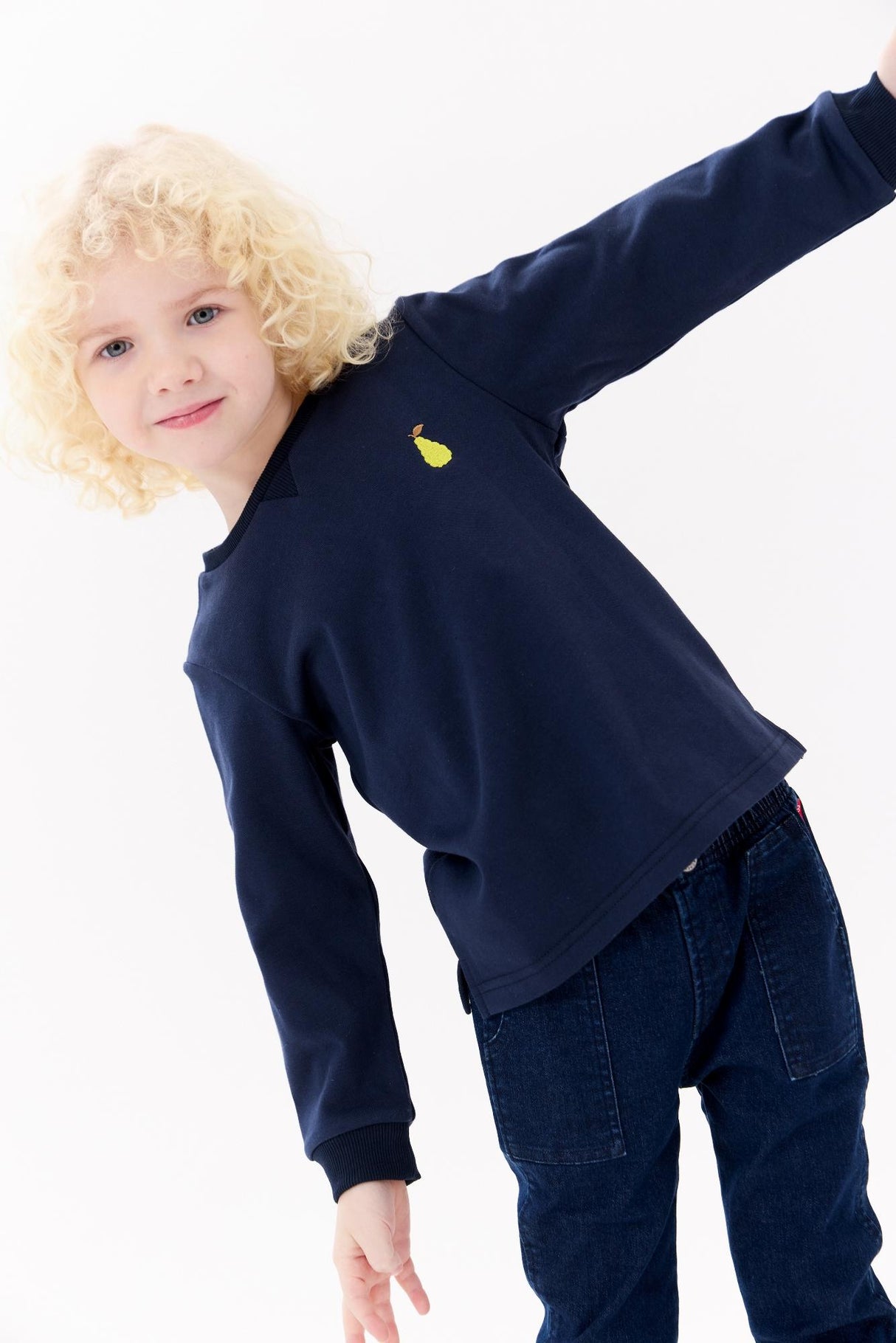 Crew Kids Boys Girls Sweatshirt - AL3245 Crew Kids Boys Girls Sweatshirt - AL3245