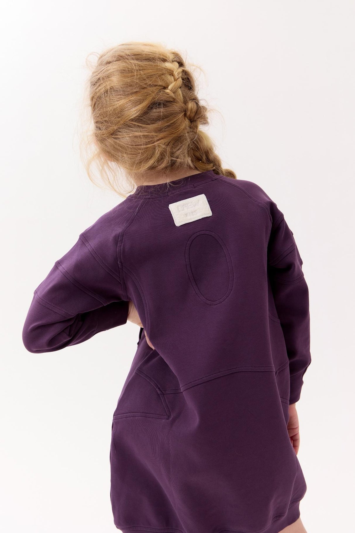Crew Kids Girls Pocket Dress - AL3237 Crew Kids Girls Pocket Dress - AL3237