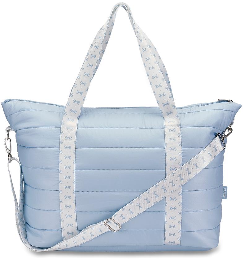 Top Trenz Tote Bag - TOTE-PUFBL-BOW Top Trenz Tote Bag - TOTE-PUFBL-BOW