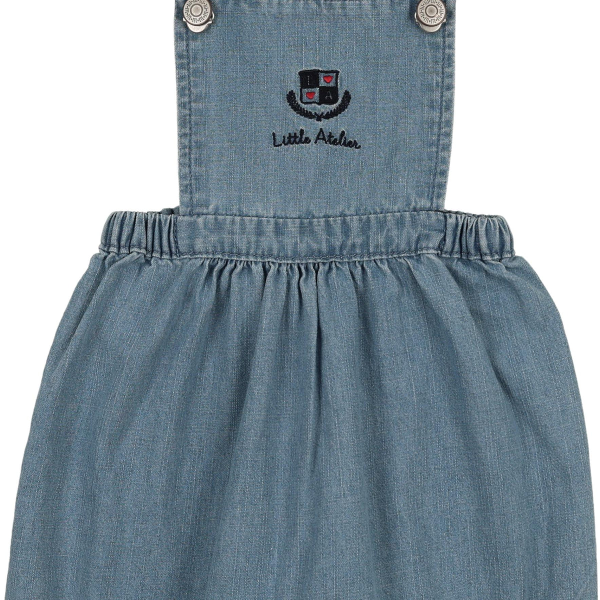 Analogie Girls Fringe Set - Light Wash (Lightweight Denim Collection) main image 1