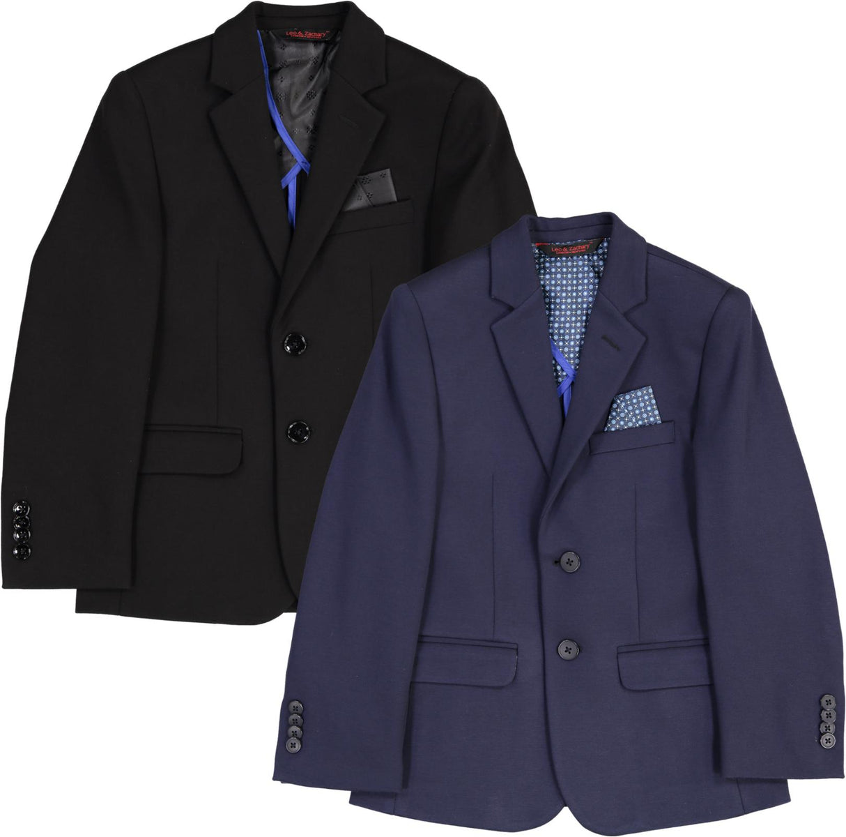 Leo & Zachary Boys Stretch Blazer - BLZ4W Leo & Zachary Boys Stretch Blazer - BLZ4W