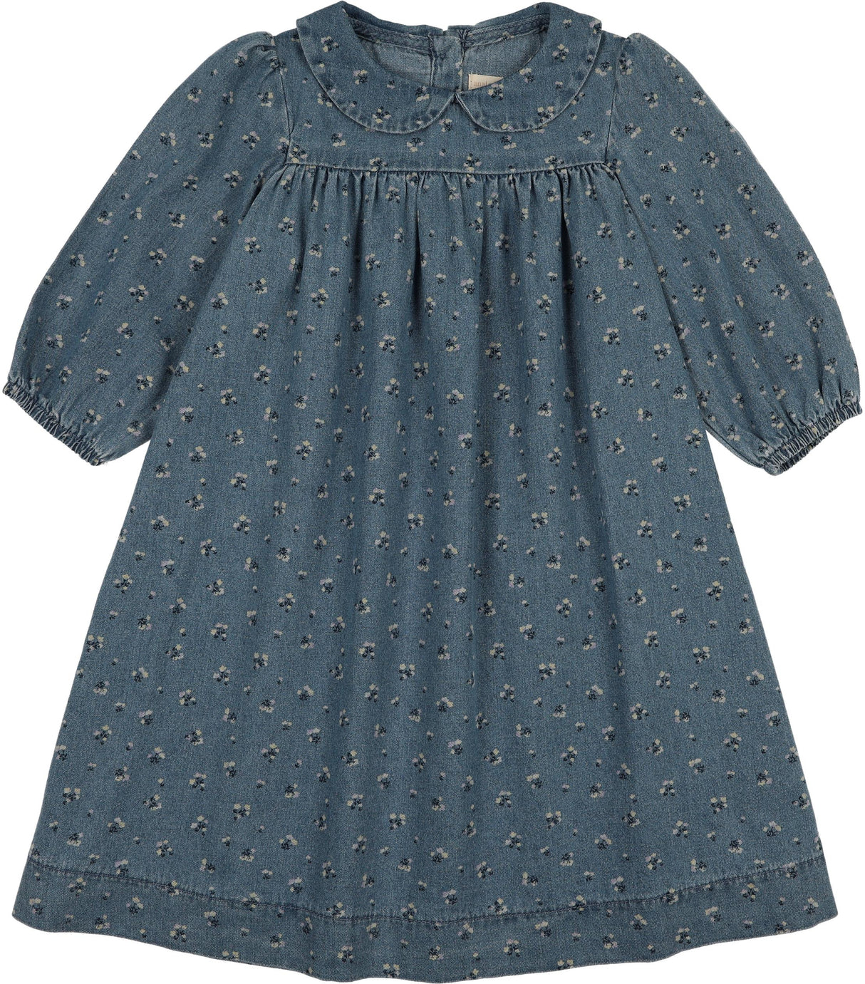 Analogie by Lil Legs Dainty Denim Collection Girls Dainty Denim 3/4 Sleeve Dress - DDDQ Analogie by Lil Legs Dainty Denim Collection Girls Dainty Denim 3/4 Sleeve Dress - DDDQ