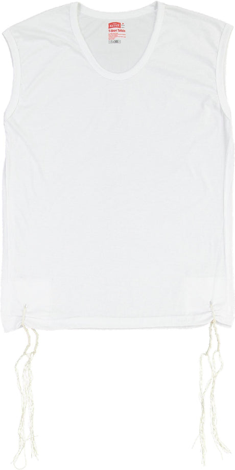 Keter Judaica Mens Perf-Tzit Round Neck Undershirt Tzitzis with Ashkenaz Strings