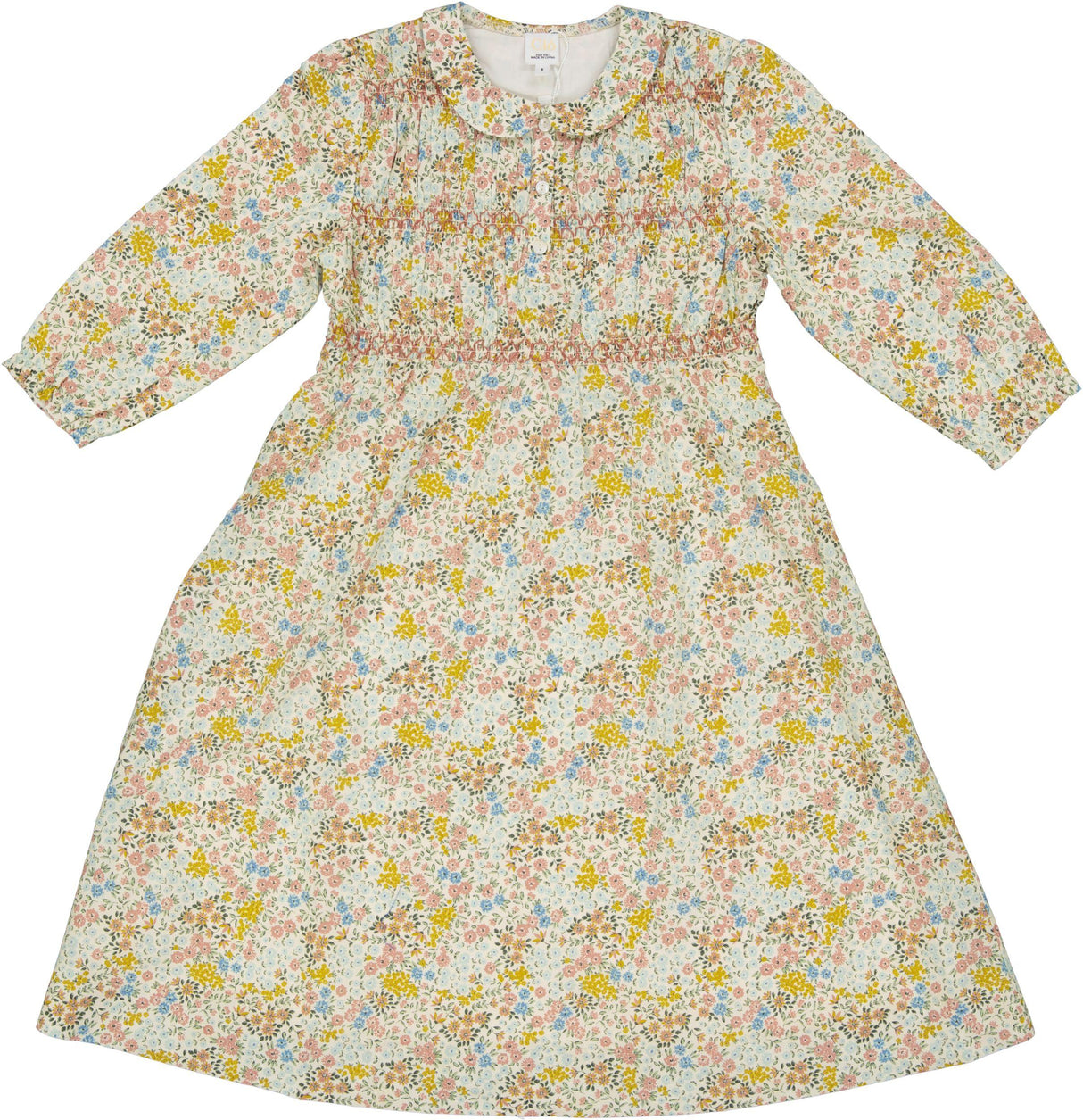 Clo Girls Smocking Dress - SB6CP7416D Clo Girls Smocking Dress - SB6CP7416D